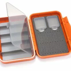 C&F DESIGN C&F Medium 2-Row WP Tube Fly Case W 5 Comp (CF-2405H) Burnt Orange