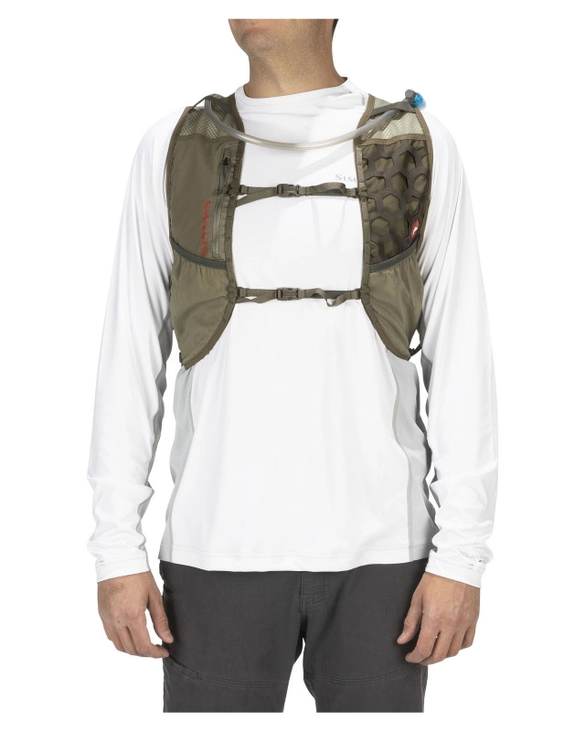 Simms Flyweight Vest Pack Tan L/XL – Image 3