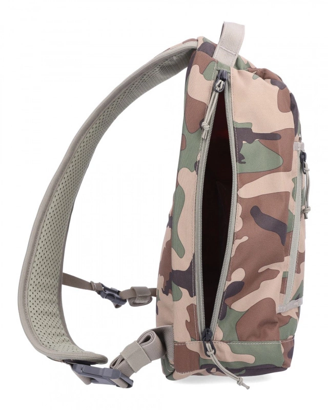 Simms Tributary Sling Pack Woodland Camo – Image 3