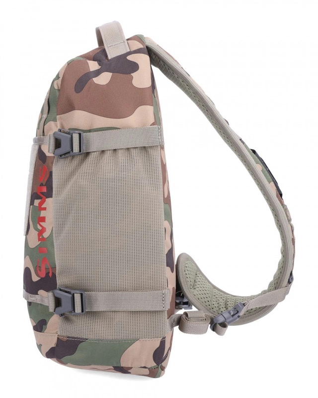Simms Tributary Sling Pack Woodland Camo – Image 4