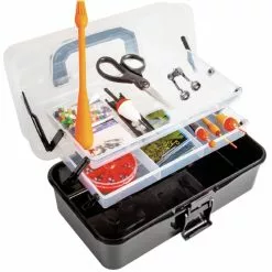 Fladen Fiskelåda 2 Plan Medium 33x20x15cm - Mete