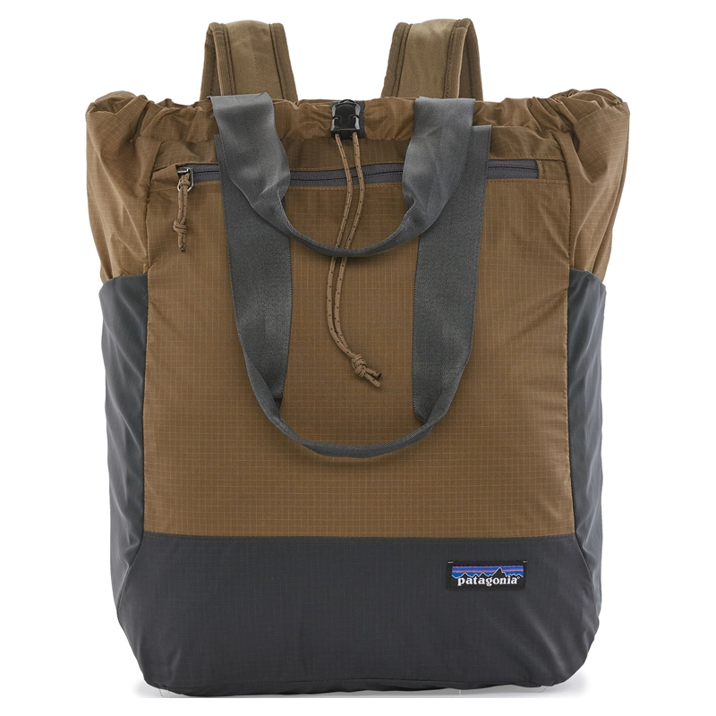 Patagonia Ultralight Black Hole Tote Pack Coriander Brown