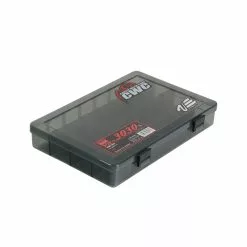 Meiho Betesbox, Justerbara Fack, 286x205x50mm - Black