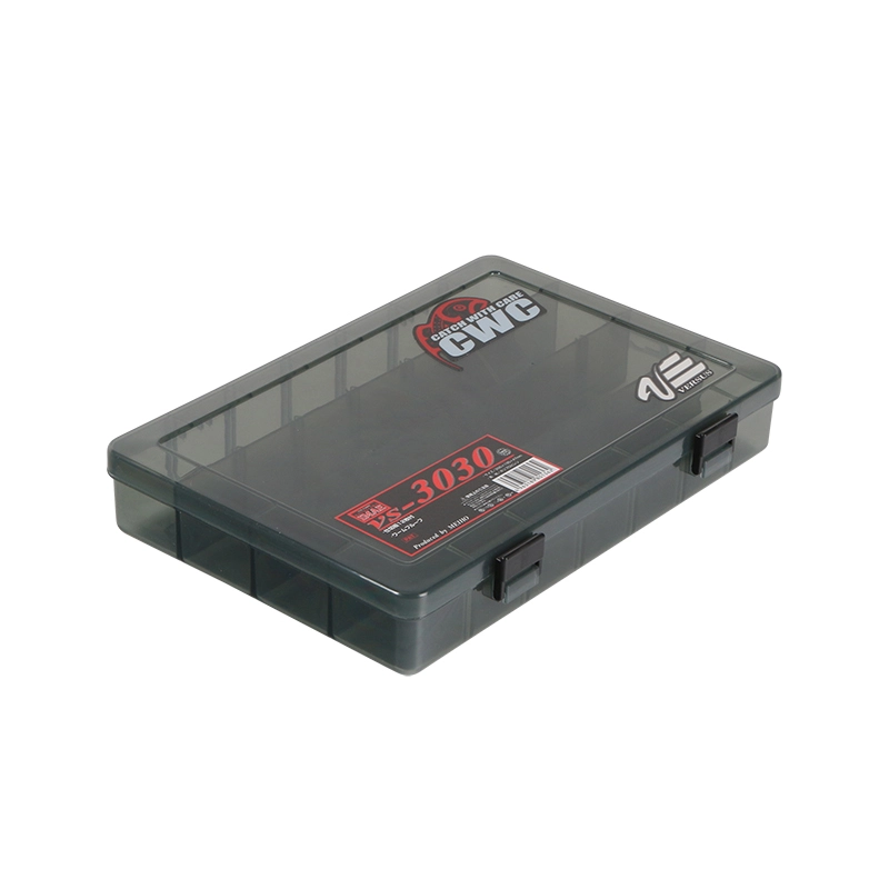 Meiho Betesbox, Justerbara Fack, 286x205x50mm - Black