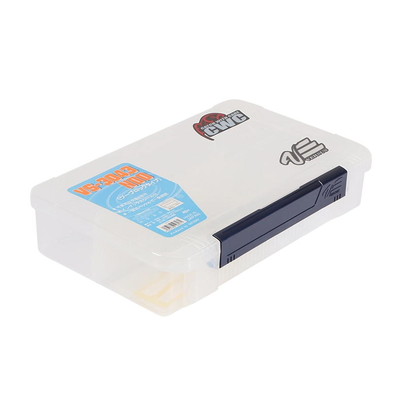 Meiho Betesbox, Justerbara Fack, 356x230x82mm - Clear