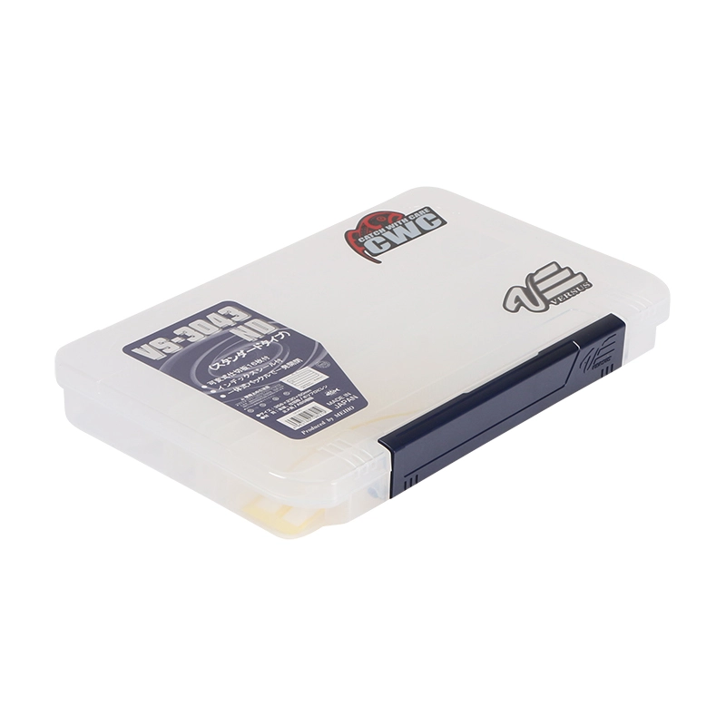 Meiho Betesbox, Justerbara Fack, 356x230x50mm - Clear