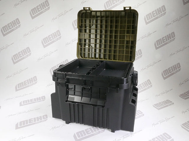 Meiho Versus Tacklebox 440x293x293mm - Green – Image 2