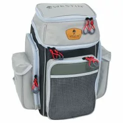 Westin Fishing Westin W3 Backpack Plus (2 Boxes) Grey/Black Large