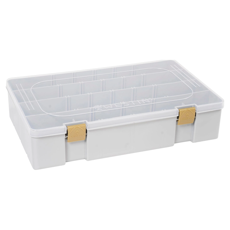 Westin Fishing Westin W3 Tackle Box 36x22,5x8cm Grey/Clear