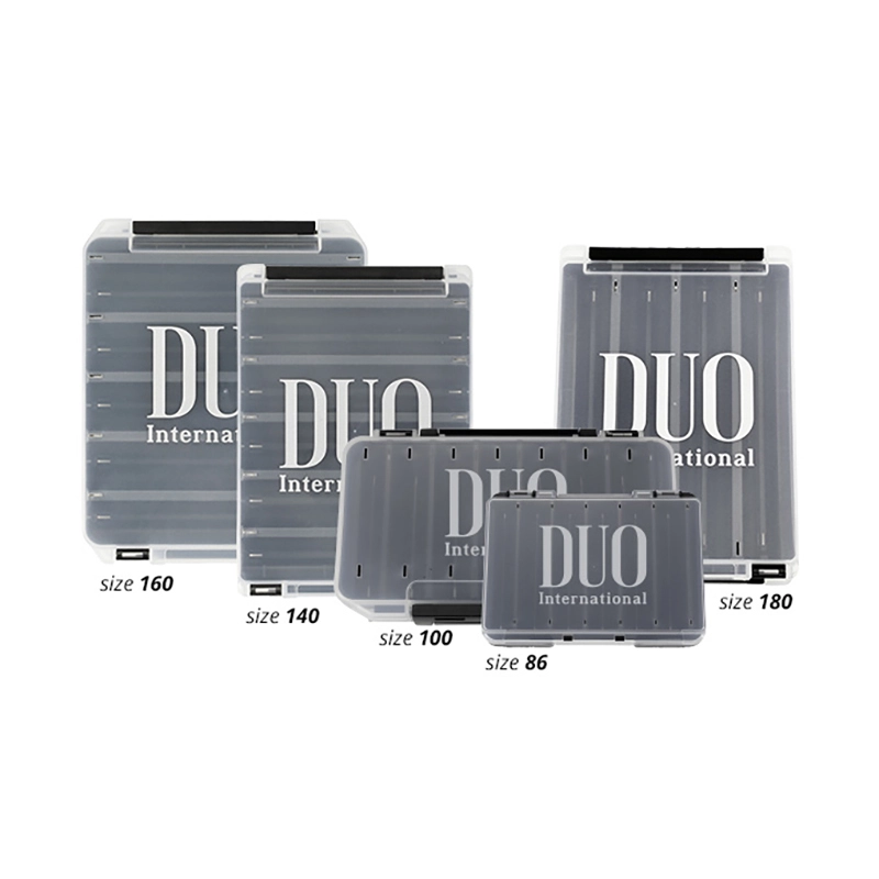 Duo International Duo Reverseable Lure Case Clear, Black & White